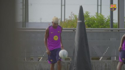 FC Barcelona training