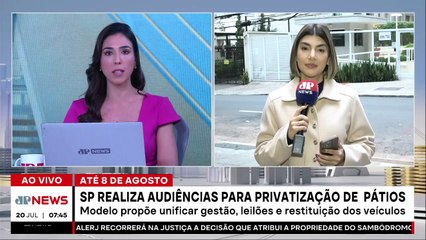 SP realiza audiências para privatização de pátios de veículos