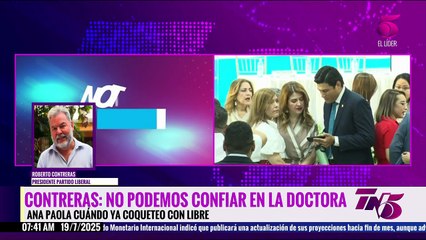 Contreras asegura que relación con Hall está rota por su coqueteo con Libre