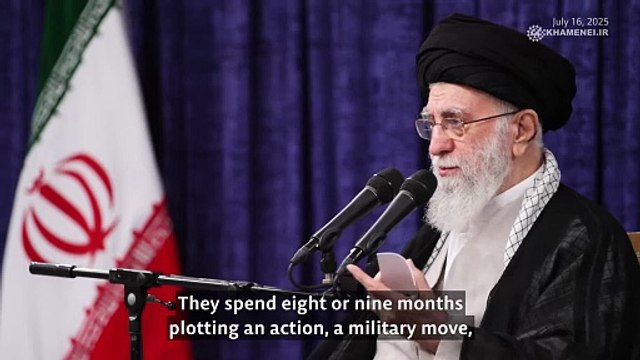 Leader of Islamic Ummah and Oppressed Sayyed Grand Ayatollah Imam Ali #Khamenei God thwarted enemy’s plan: He brought the people into the field in support of the Islamic Republic