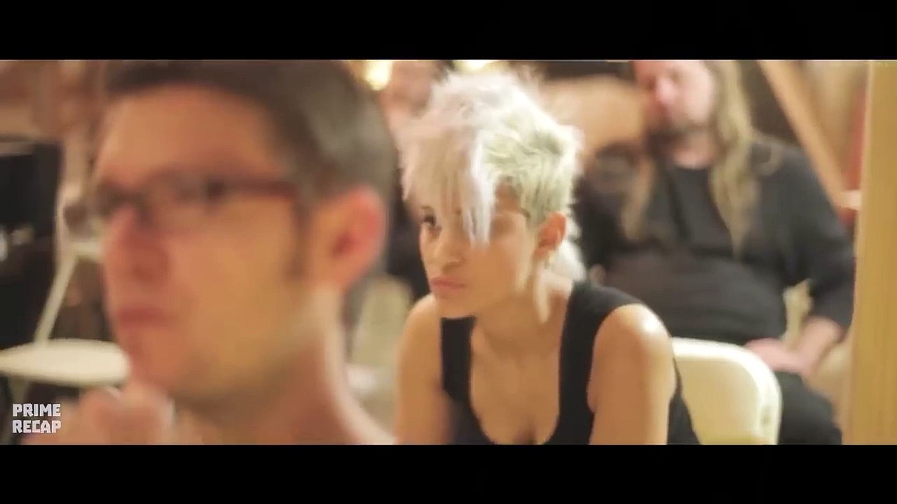 The LAST WOMAN on earth must be save from a CREATURE in TUNNELS that become INCREASINGLY SMALLER