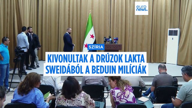 A szíriai kormány szerint véget értek a harcok az ország drúzok lakta területein