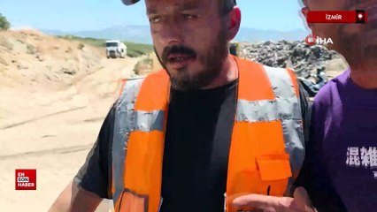 İzmir'in çöpü Tire'ye dökülüyor: Bölge halkı tepkili