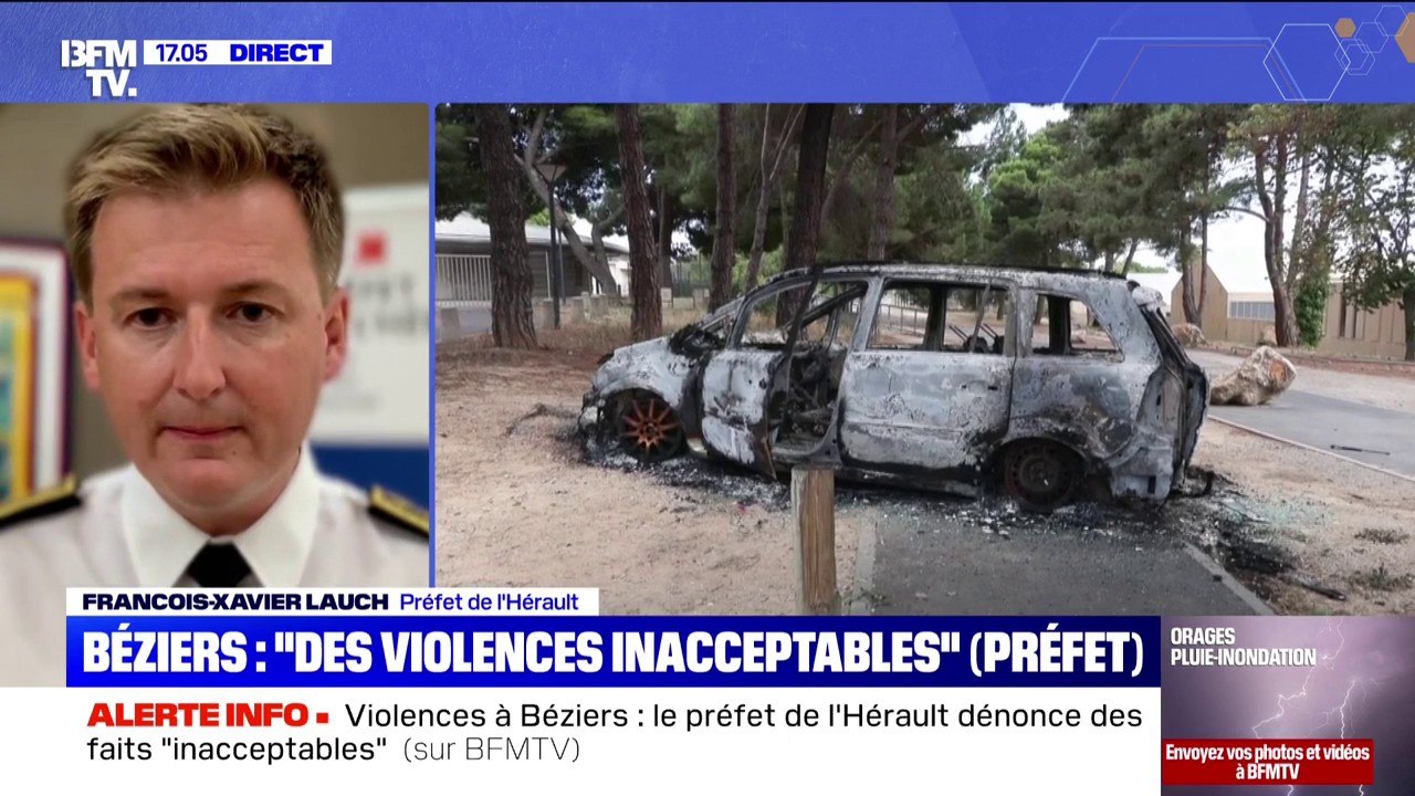 Violences à Béziers: "C'est une lutte pas à pas contre les points de deal", explique le préfet de l'Hérault