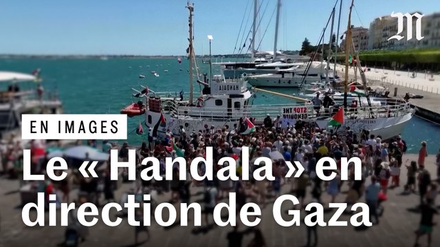 Le bateau humanitaire « Handala » vogue vers Gaza