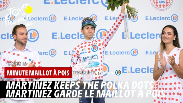 E.Leclerc Polka Dot Jersey Minute - Stage 15 - Tour de France 2025