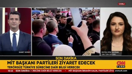 SON DAKİKA HABERİ: MİT Başkanı Kalın partileri ziyaret edecek