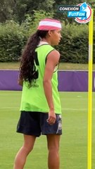 Vicky López da el susto en el entrenamiento: tiene explicación