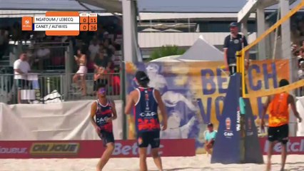 Ngatoum/Lebecq contre Canet/Altwies - Finale hommes du championnat de France