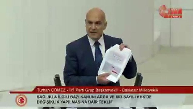 Turhan Çömez: Adli Tıp, Murat Çalık'ın raporunu tahrif etmiş