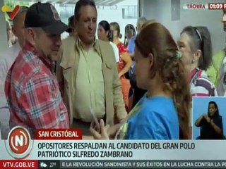 Táchira | Candidato del GPP Silfredo Zambrano es respaldado por el sector opositor
