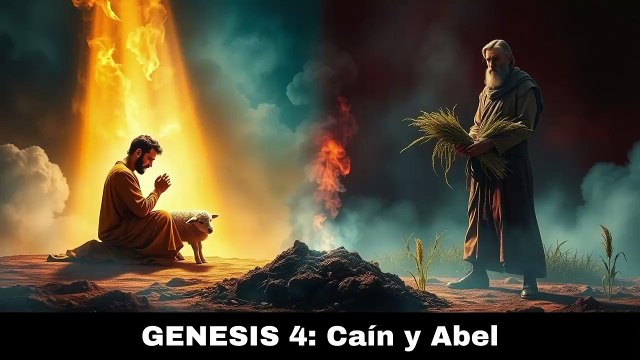 Génesis 4: Caín y Abel - la sagrada biblia audiolibro en lenguaje actual