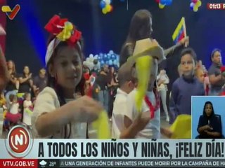 Venezuela celebra el Día del Niño reafirmando el compromiso con el bienestar de los pequeños
