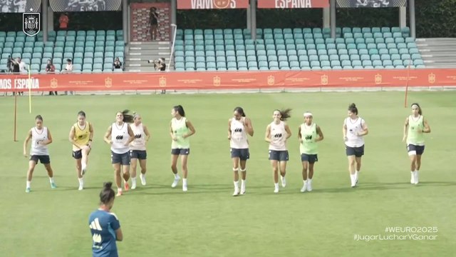 Entrenamiento completo selección española femenina 20-07