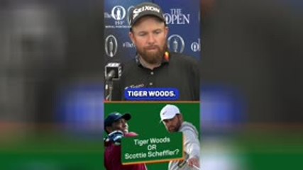 Tiger Woods or Scottie Scheffler?