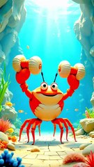 🦀 CRAB STOLE MY ICE CREAM… NOW HE’S KING OF THE BEACH 🍦👑 _ Funny Animal Meme Shorts
