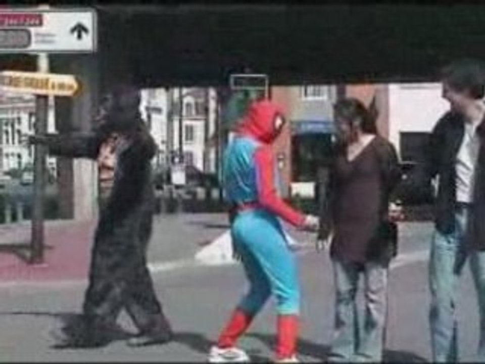 Spiderman et les chinois