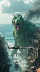 godzilla vs kraken ai video #shorts #story #ai