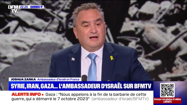 Gaza: Nous appelons à la fin de la barbarie de cette guerre depuis longtemps , déclare l'ambassadeur d'Israël en France