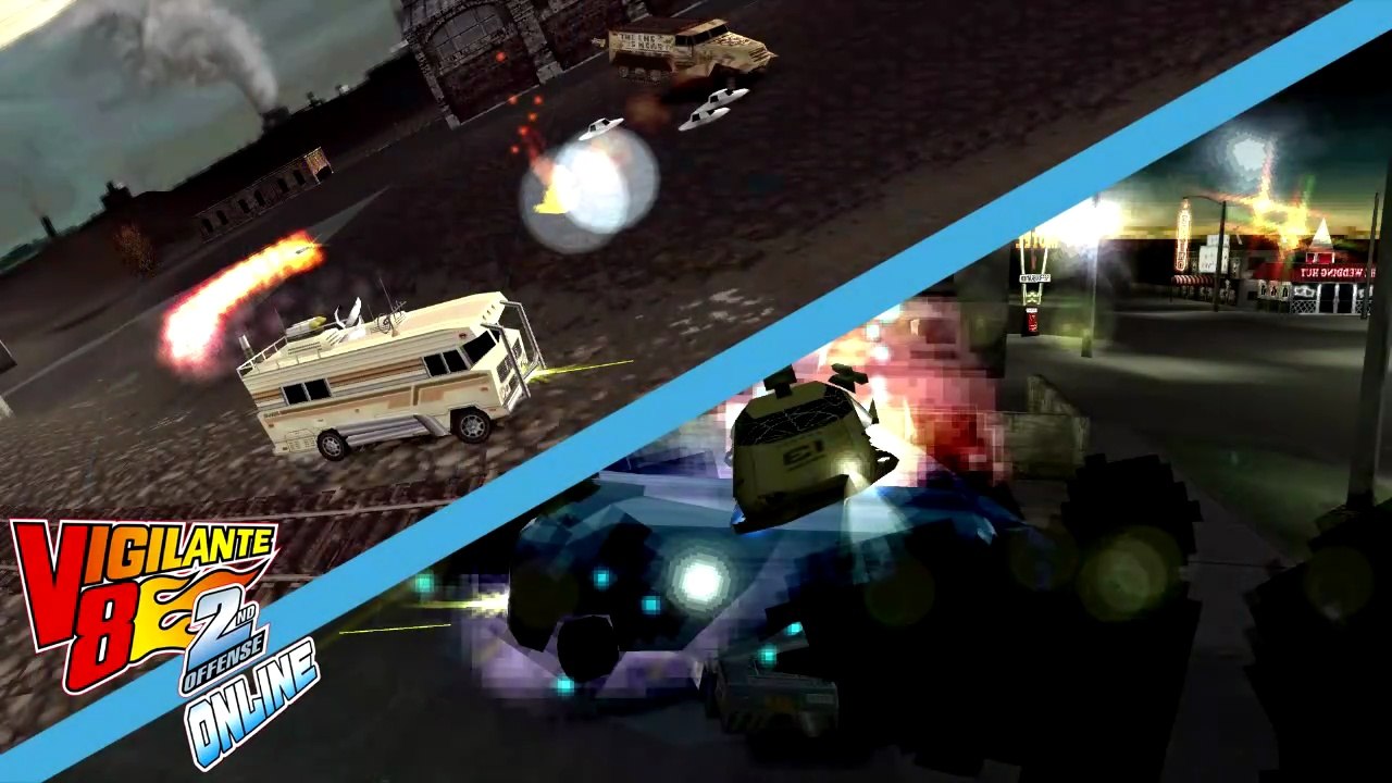 Vigilante 8 - 2nd Offense Online - Multiplayer #106 - 5-6 Players