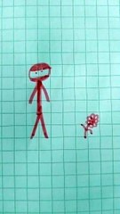 Ninja rosa disegno
