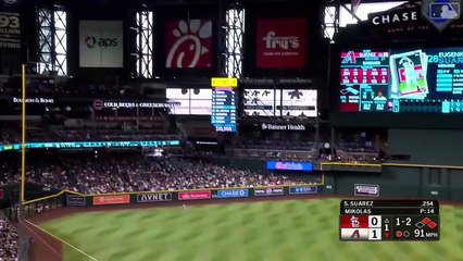 Eugenio Suárez castiga a San Luis con su jonrón 34