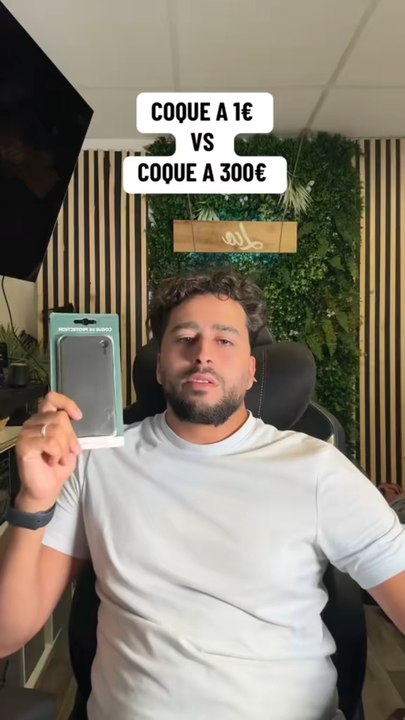 Je teste une coque à 300 euros