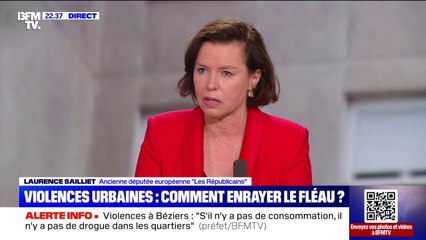 Violences urbaines: "Aujourd'hui l'État est en incapacité de protéger les Français", estime Laurence Bailliet, ancienne députée européenne LR