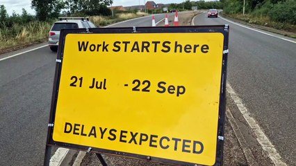 A6 junction Higham Road Burton Latimer