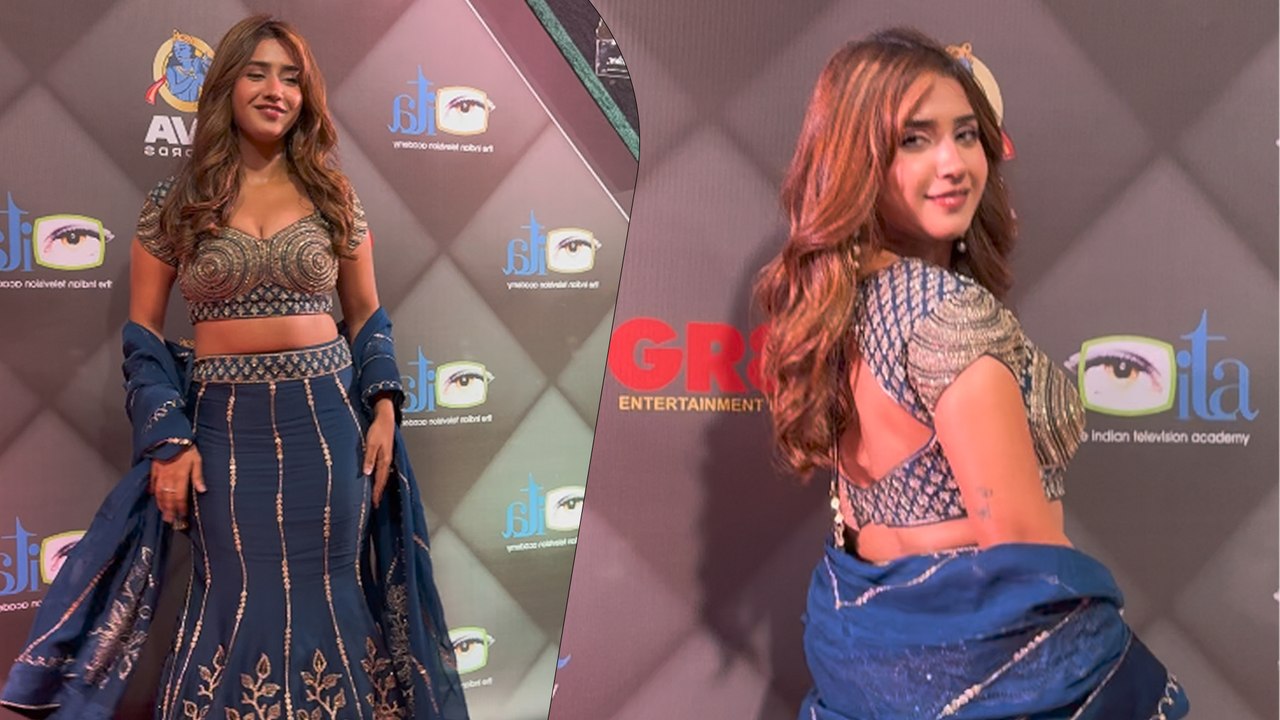 25 Years Of Indian Television Academy Awards - Roshni Walia's Bliss Blue Ethnic Avatar | Anthem Launch