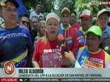 Trujillo I Candidata Milexi Albarrán presentó al pueblo su plan de Gobierno en San Rafael de Carvajal