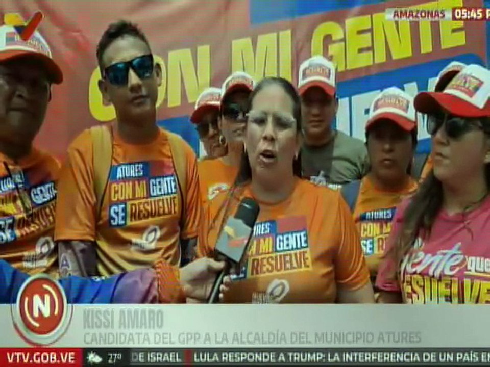 Candidata del GPP Kissi Amaro presentó su Plan de Gobierno ”Nueva Amazonas 7T”