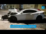 Impactante choque en el centro de La Plata