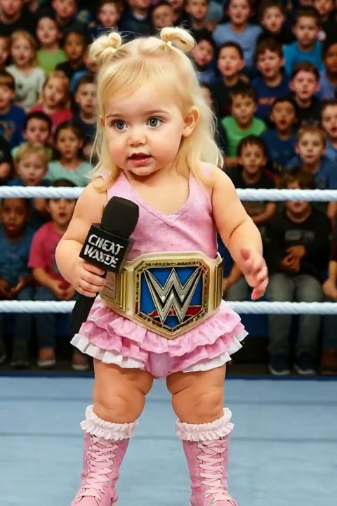 Baby Jade Cargill goes head-to-head against Baby Tiffany Stratton at SummerSlam #shorts