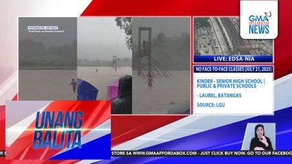 NDRRMC – Dalawa, nasawi dahil sa Bagyong Crising at Habagat | Unang Balita