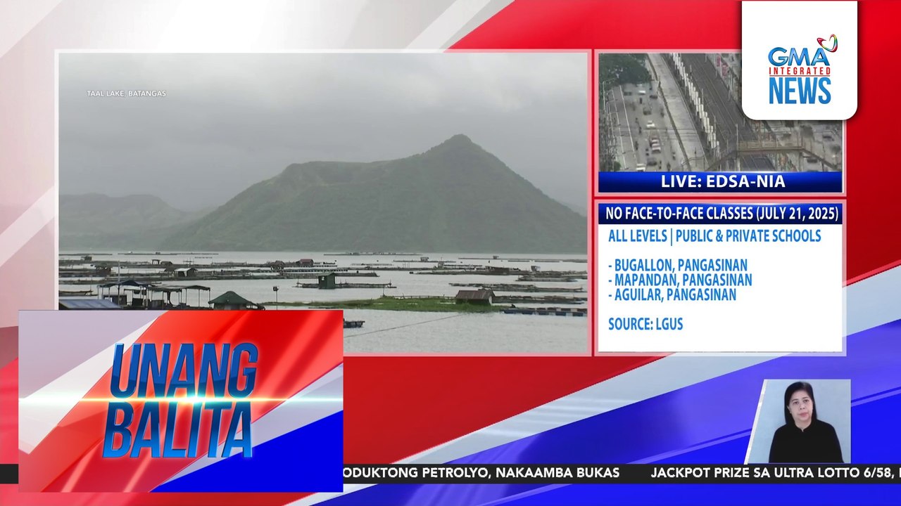 Search and retrieval operations sa Taal Lake, itinuloy kahapon matapos maantala dahil sa masamang panahon; walang nakuhang suspicious objects | Unang Balita