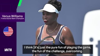 Put it in the court! Venus has basic target on her return in Washington