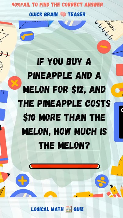 Find the odd emoji out only 9%find correct answer#Mind-Bending Viral Math Riddles to Test Your Genius!
