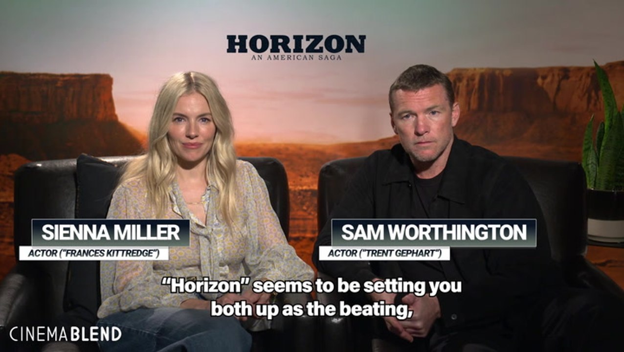 Sienna Miller And Sam Worthington Tease Their 'Horizon' Romance, And I’m Already Worried These Sequels Are Going To Break My Heart