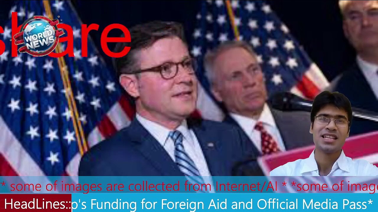 House of Representatives Proposes Cuts in Trump's Funding for Foreign Aid MHM NEWS
