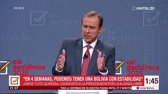 Tuto Quiroga: Hay una “gastadera” del Gobierno, que dejó sin gas y dólares al país 