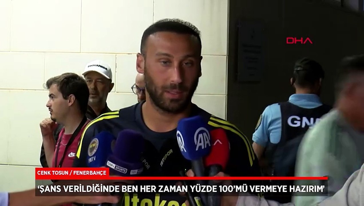 Fenerbahçe'de Cenk Tosun: Şampiyonlar Ligi elemesine hazır olmak istiyoruz