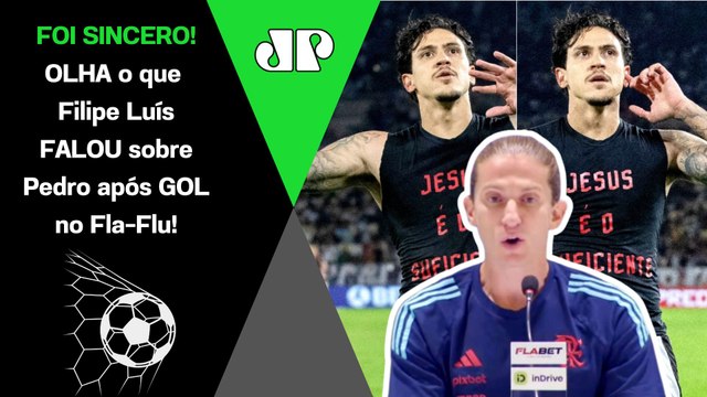 O PEDRO PRA MIM HOJE... OLHA o que FILIPE LUÍS FALOU após GOL DA VITÓRIA em Flamengo x Fluminense!