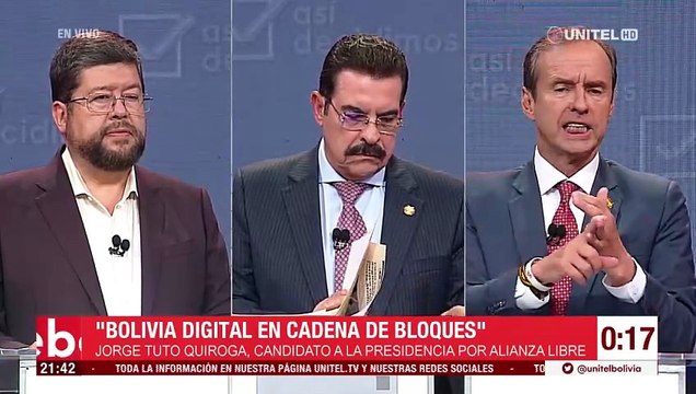 “Vamos a liberar a todos los presos políticos”, asegura Tuto Quiroga ante la consulta de Doria Medina