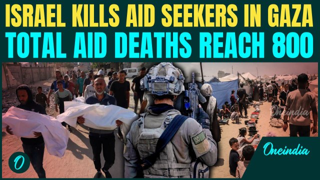 GAZA AID DEATHS: IDF Opens Fire on Starving Aid Seekers | 32 Dead, UN Says 800 Killed Near Sites