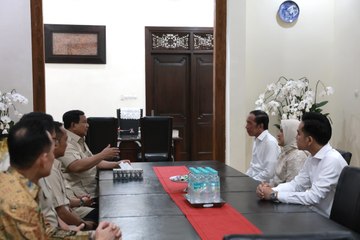 Prabowo Sambangi Jokowi, Ceritakan Perjalanan Negosiasi hingga Tuntaskan CEPA