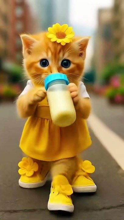 Dudi dudi dum dum 🍼😻#shorts #shortsfeed #dudidudidam #catshorts