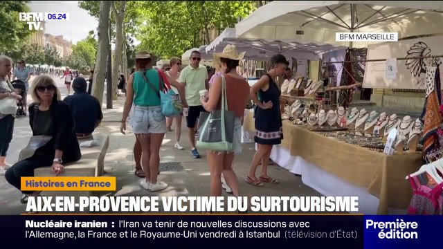 Touriscore: la ville d'Aix-en-Provence de plus en plus exposée au surtourisme