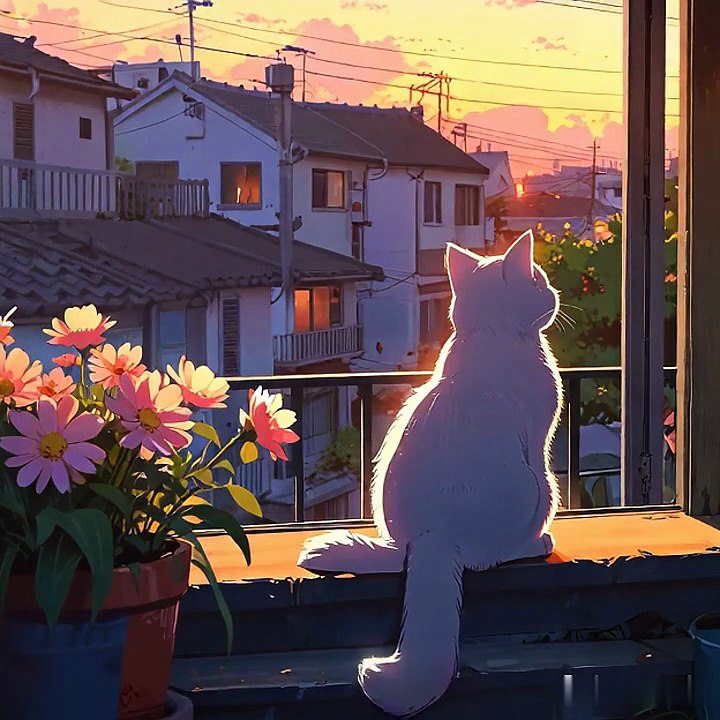 Tail Tales at Sunset