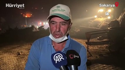 Sakarya'da orman yangını! 2 mahalle tahliye edildi